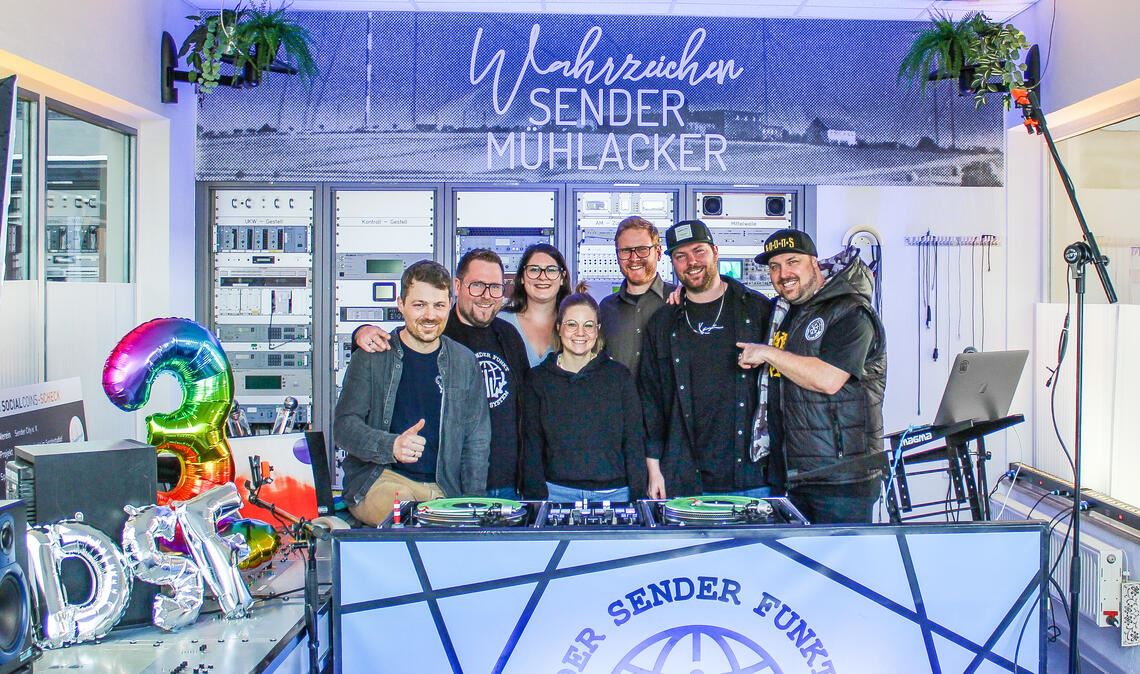 DJ-Sets werden aus Mühlacker per Internet übertragen 