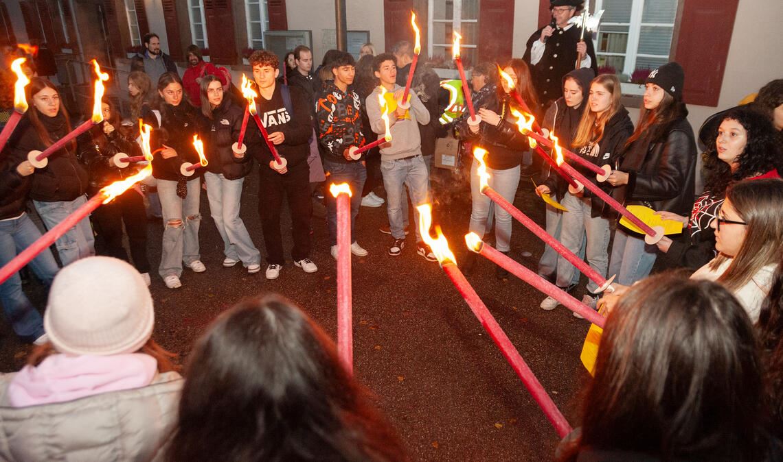 Laternenumzug in Maulbronn