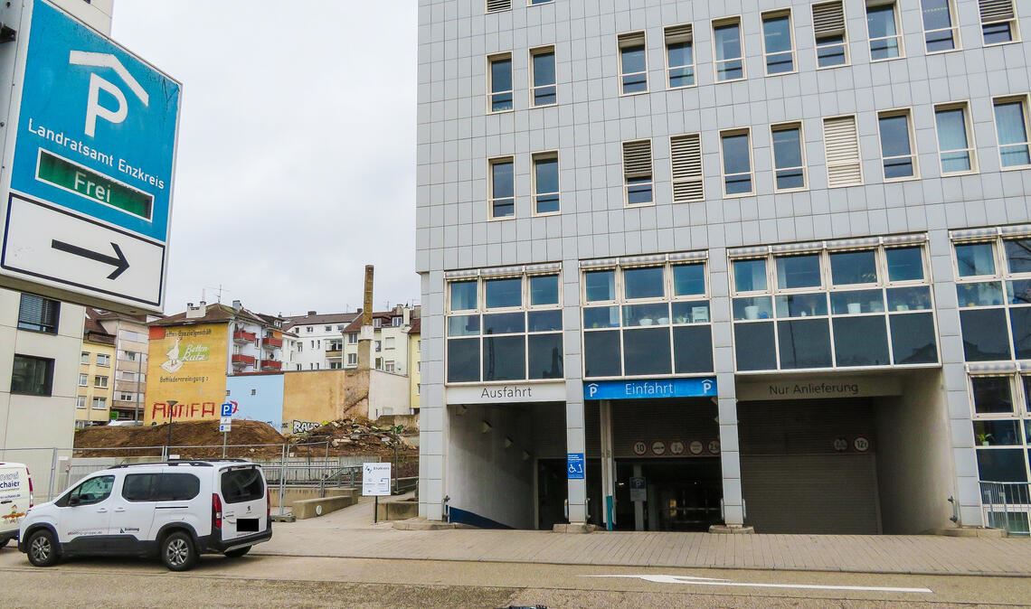 Tiefgarage für Kurzparker gesperrt