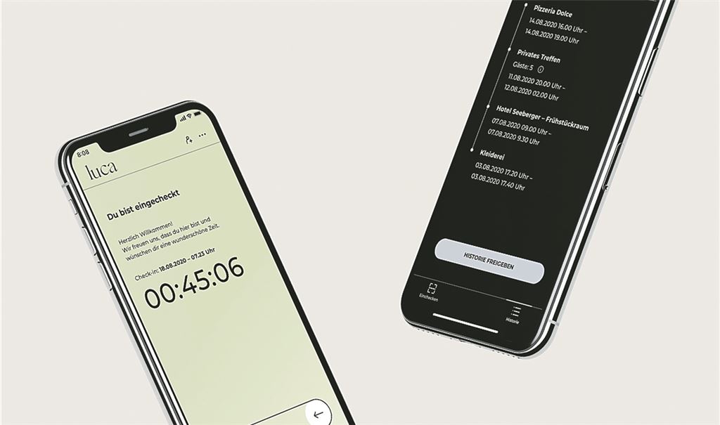 Auf der Luca-App ruhen große Hoffnungen