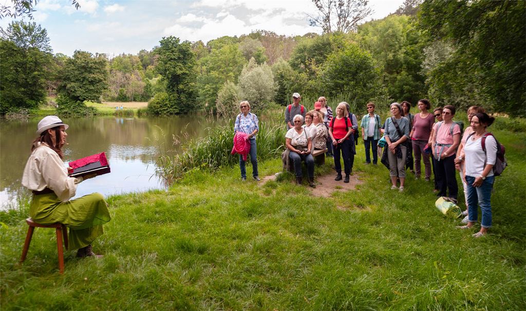 Natur und Lyrik treffen beim Waldbaden aufeinander