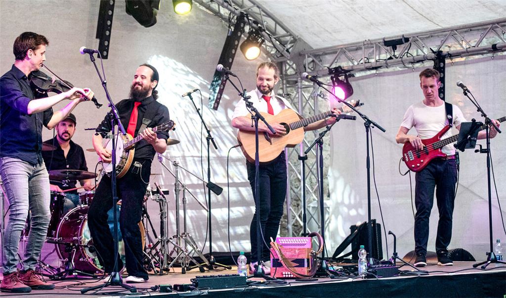 Irische Klänge auf der Burg
