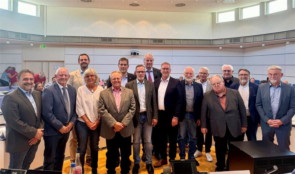 Landrat ehrt langjährige Kreisräte