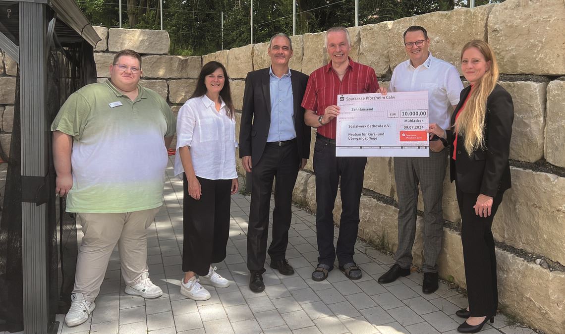 Sparkasse spendet für die KÜP