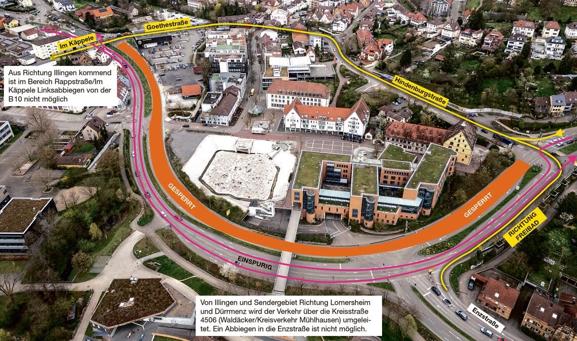 Dritter Bauabschnitt beginnt: B10-Sanierung liegt im Zeitplan Dritter Bauabschnitt beginnt: B10-Sanierung liegt im Zeitplan