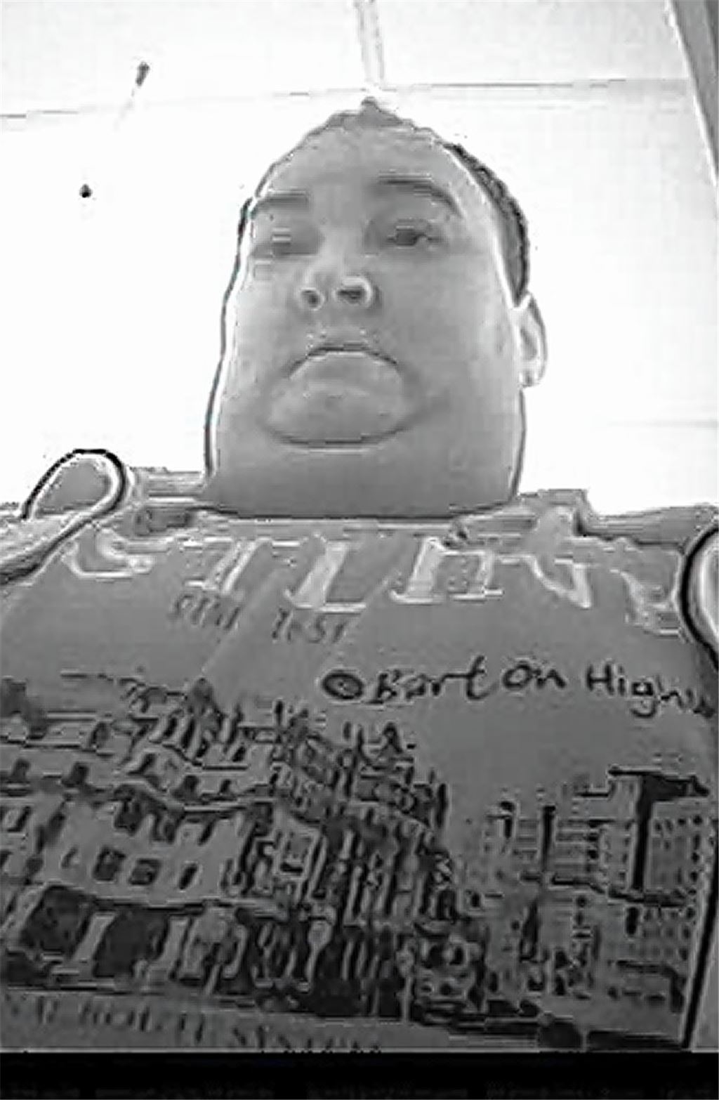 Bild aus der Überwachungskamera.