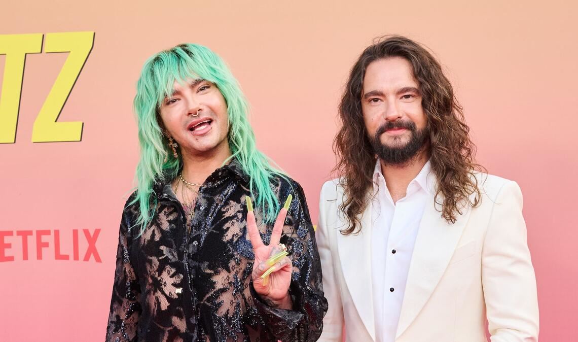 Bill (l) und Tom Kaulitz lassen sich auch in der dritten Staffel durch ihr Leben begleiten. (Archivbild)