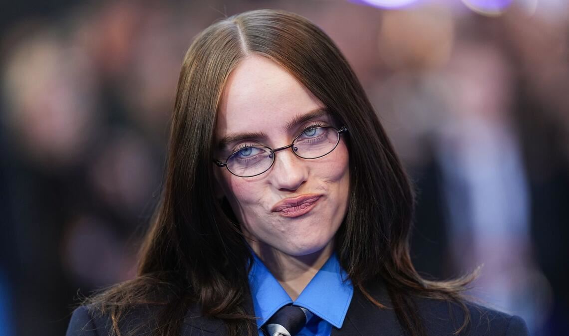 Billie Eilish bei der Premiere. (Archivbild)