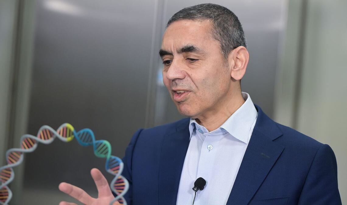 Biontech-Mitbegründer Gründer Ugur Sahin verlässt das Unternehmen. (Archivbild)