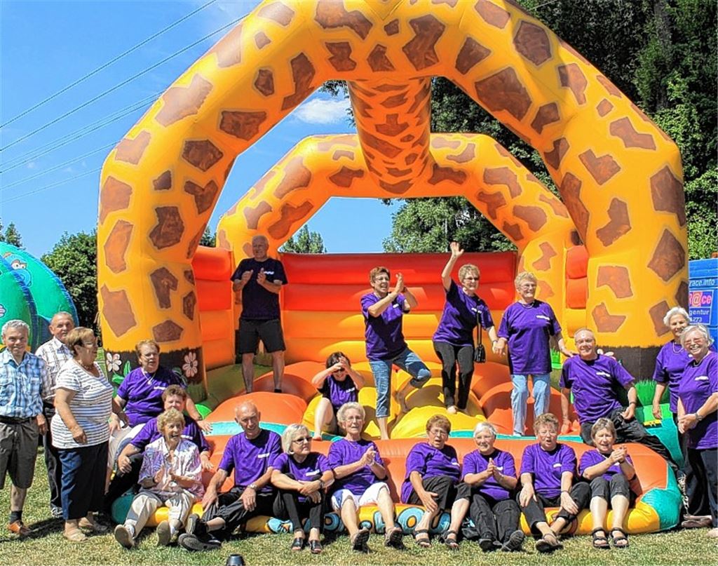 Bis dato sichtbarstes Zeichen des neuen PR-Konzeptes: Der Familien- und Sponsorentag der Sportfreunde im Juli mit Attraktionen für Groß und Klein. Foto: privat