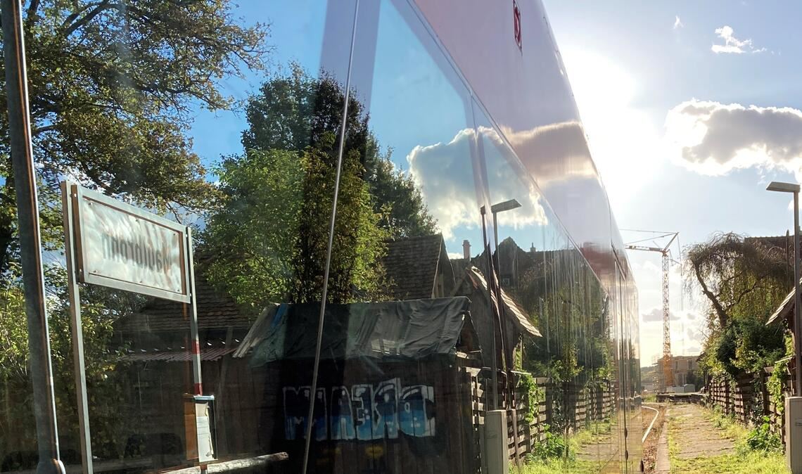 VCD informiert über Stichstrecke Bislang verkehrt auf der Stichstrecke nur der sonntägliche Ausflugszug. Foto: Archiv