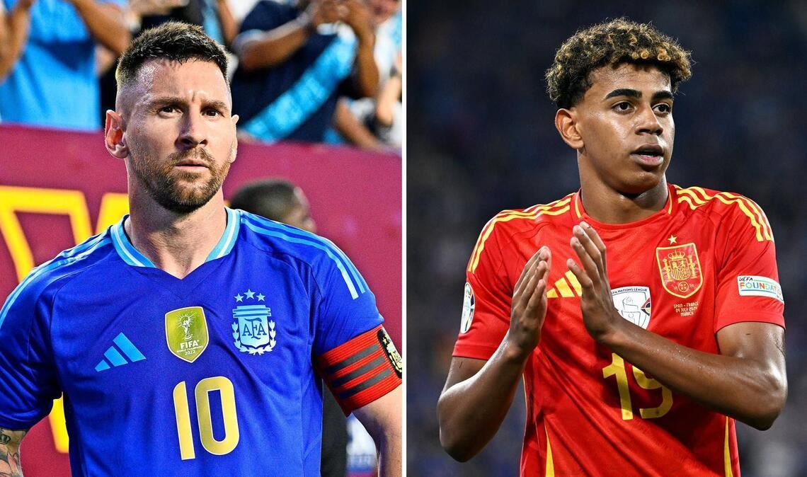 Bitter: Doch kein Duell zwischen Lionel Messi und Lamine Yamal. Die Finalissima wurde entgültig abgesagt (Archivfoto).