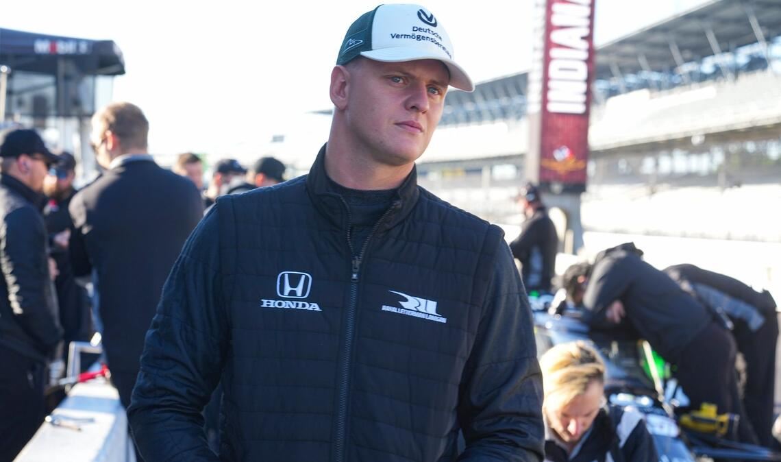Bitteres Debüt: In seinem ersten IndyCar-Rennen schied Mick Schumacher gleich aus.