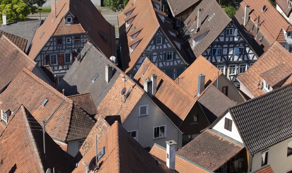 Blick auf den Stadtkern. Foto: privat