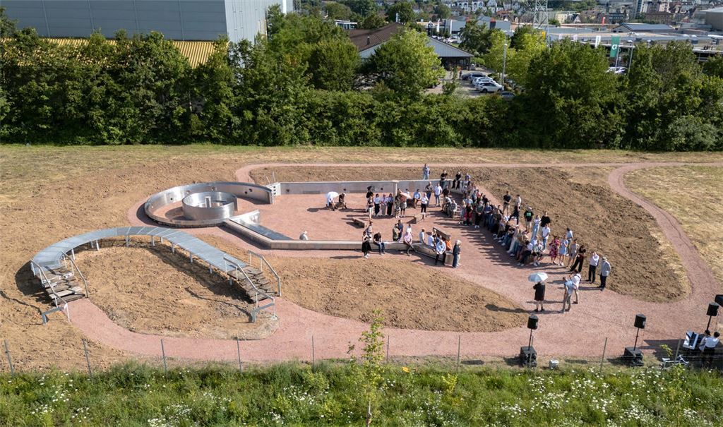 Blick auf den „Ziegelgarten“, der am Ende der Vetterstraße hinter dem Parkplatz des Discounters Aldi liegt. Foto: Fotomoment