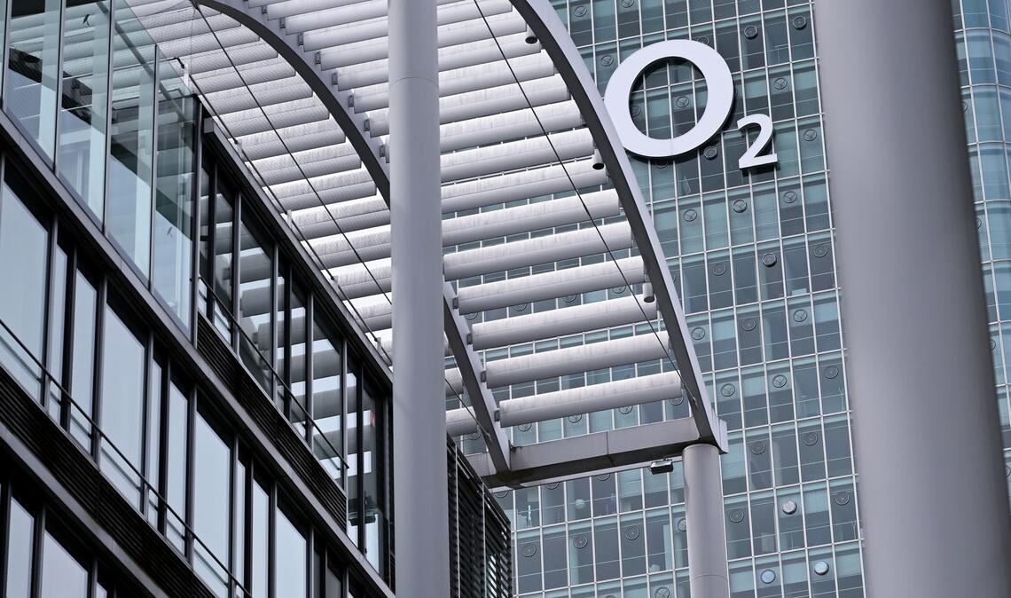 Blick auf die O2-Zentrale in München. (Archivbild)