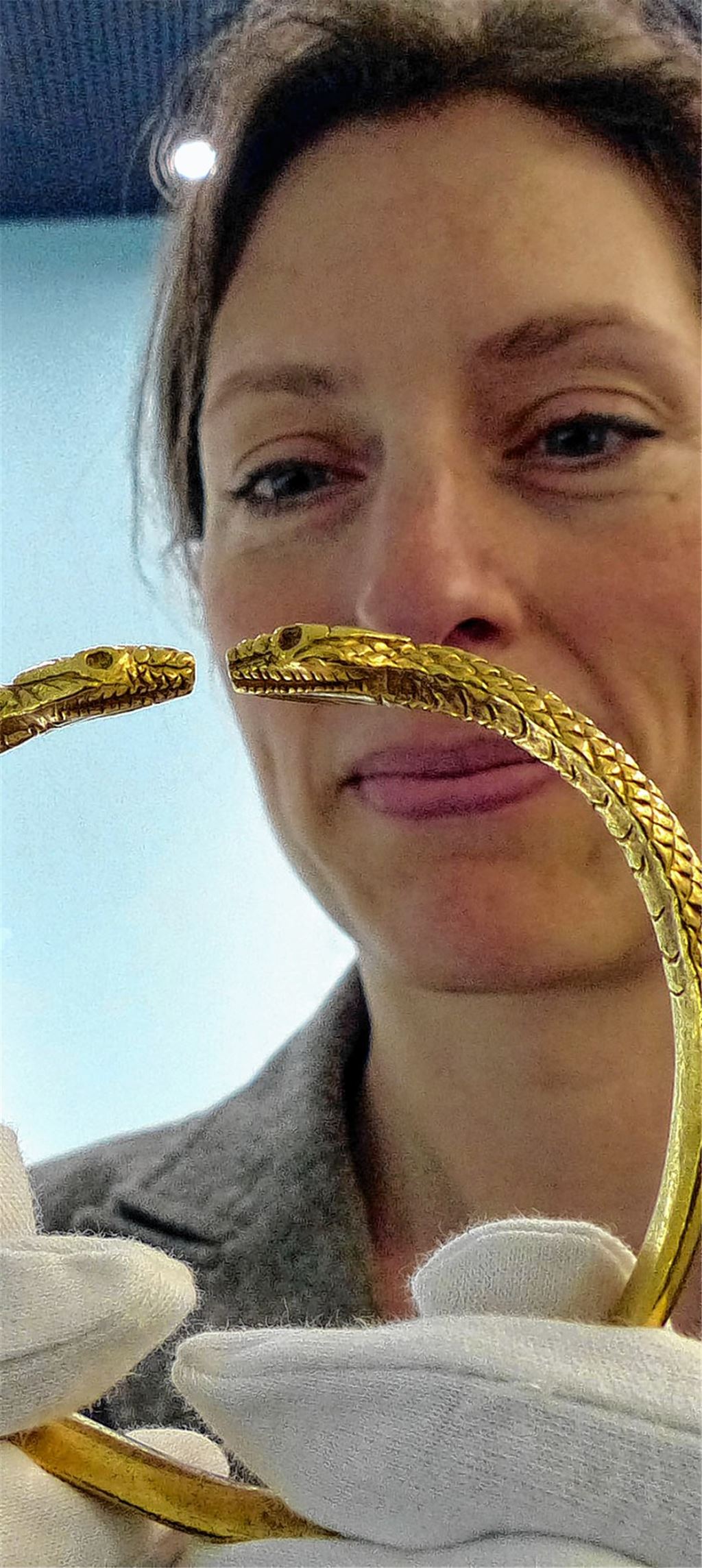 Blick auf eines der Ausstellungsstücke.