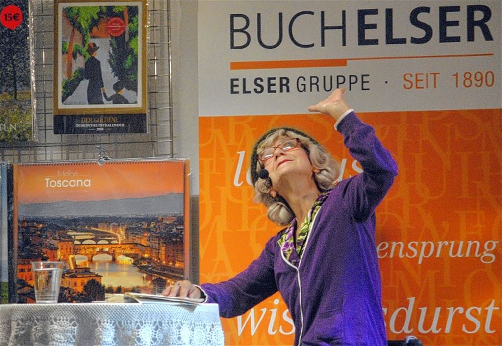 Flotte Omi bringt Zuhörer zum Lachen