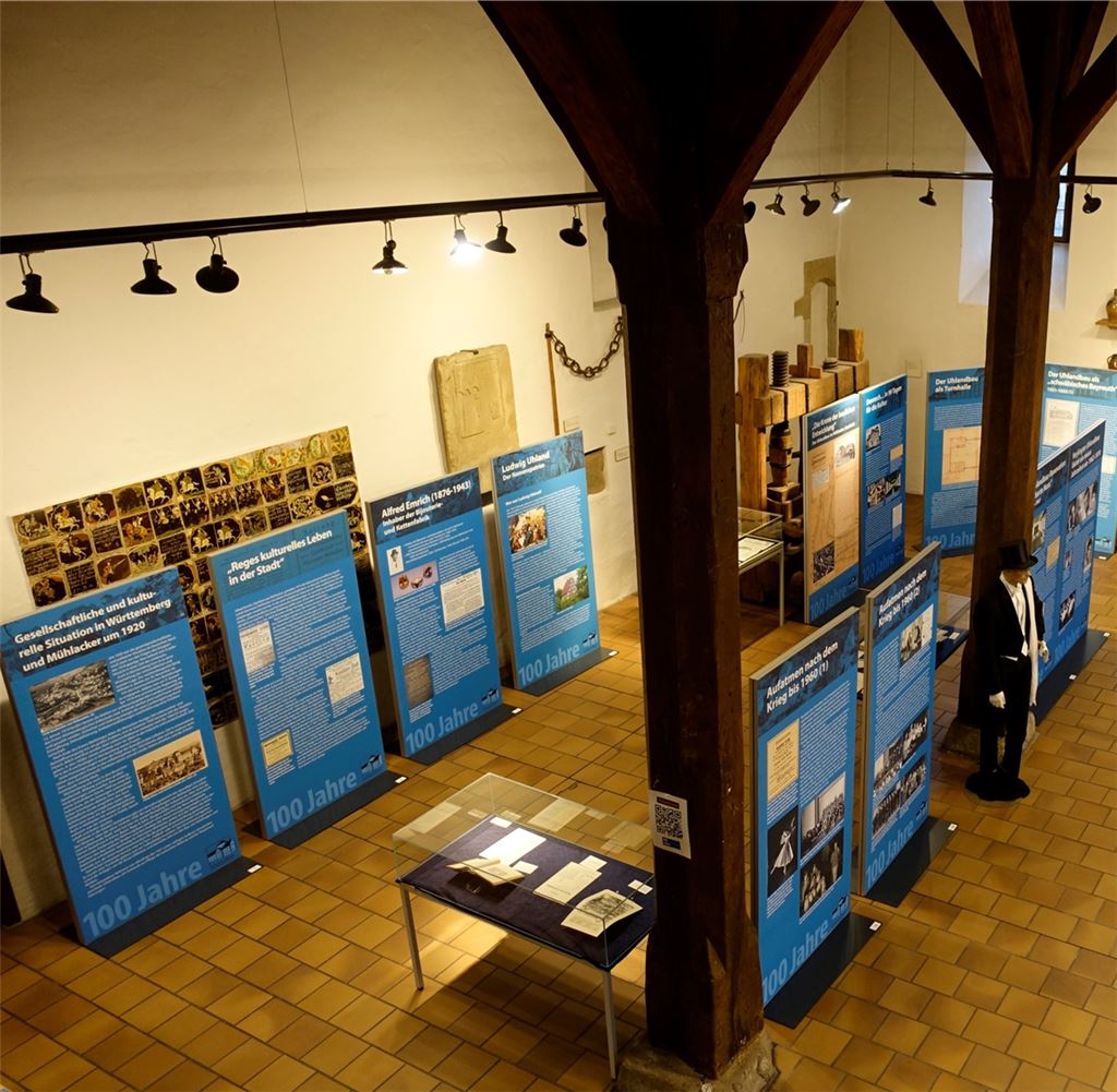 Blick in die Ausstellung in der Kelter, die noch bis 27. Februar zu sehen ist. Foto: privat