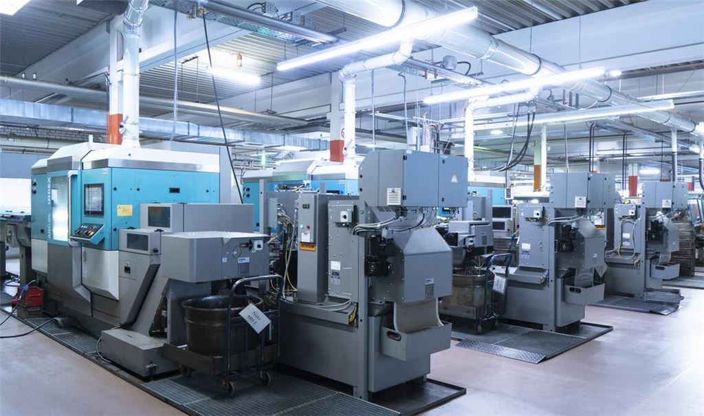 Blick in die Produktion: Hier gehen Ende Februar für immer die Lichter aus. Foto: Geissel GmbH