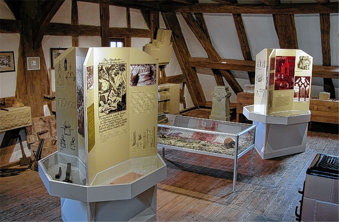 Blick in die Steinhauerstube.