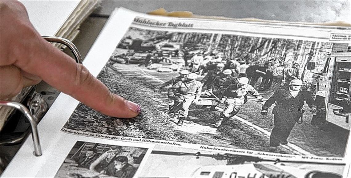 Blick ins Archiv: Die vergangenen zwei Jahrzehnte haben, wie die Berichterstattung unserer Zeitung zeigt, die „Helfer vor Ort“ immer wieder stark gefordert.