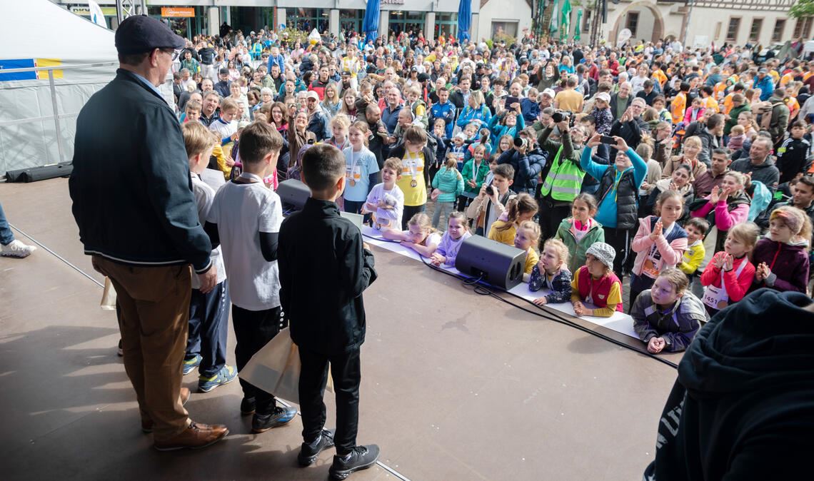 Blick ins Publikum bei der Siegerehrung.
