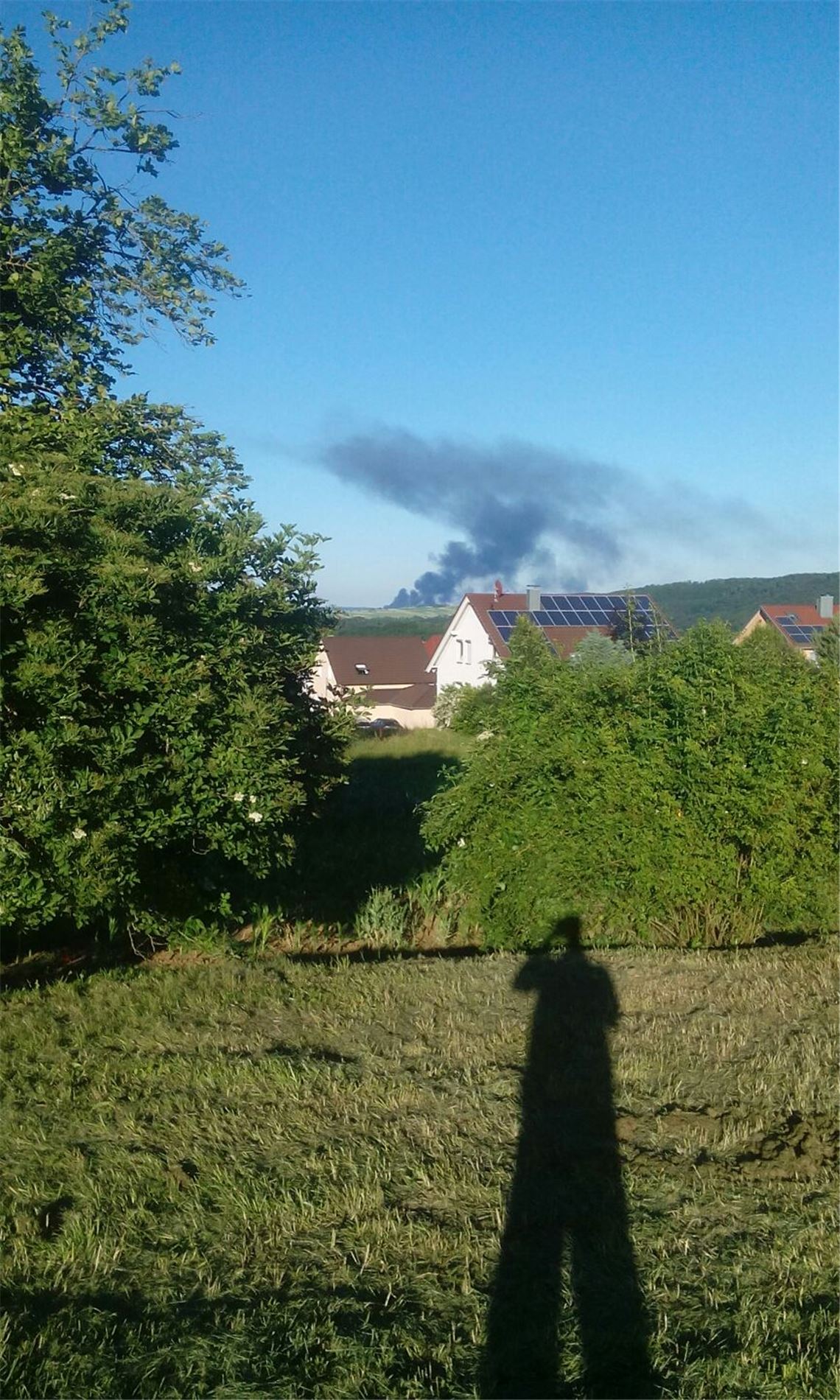 Blick von Lomersheim aus. Foto: privat