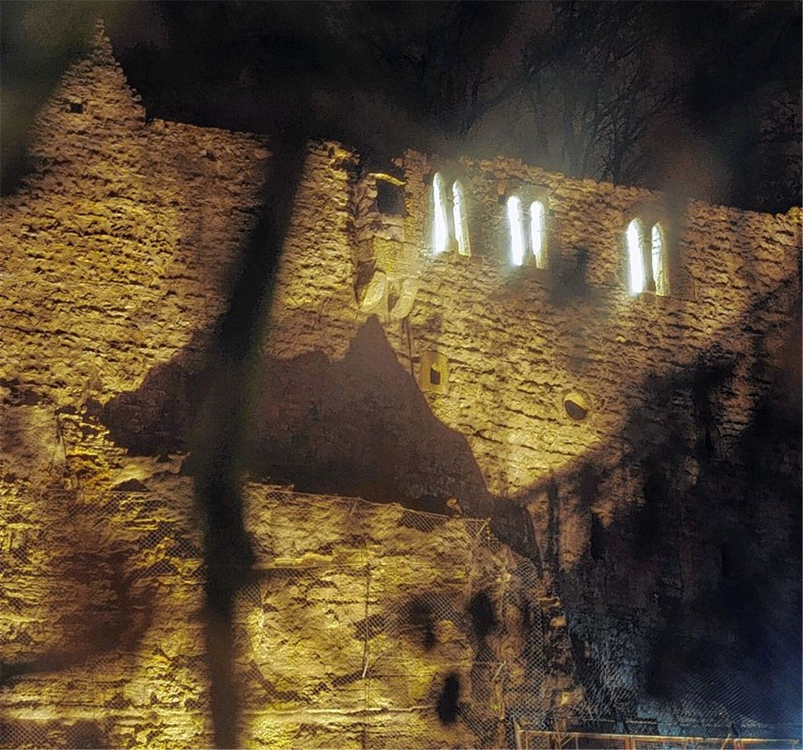 Blick zur Burg Blick zur Burg