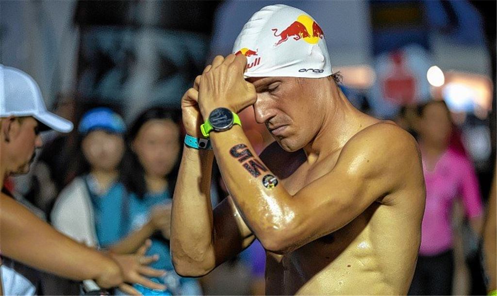 Triathleten im Wartestand