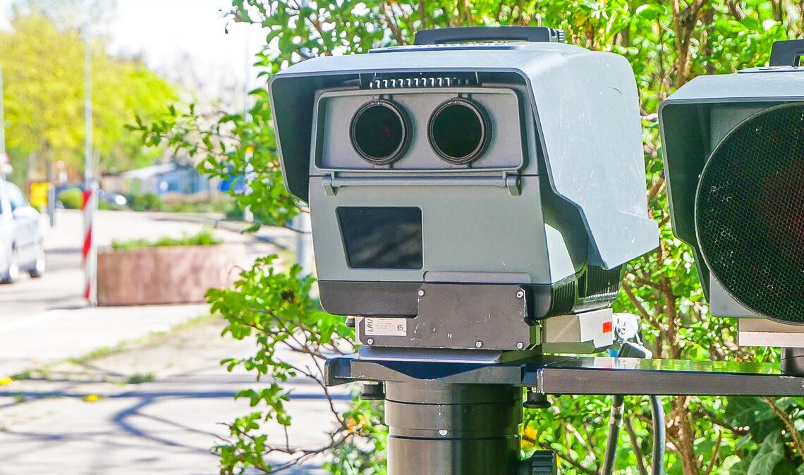 Blitzereinsatz in Remchingen: Der Speedmarathon soll das Bewusstsein für eine angemessene Fahrweise schärfen. Foto: Friedrich