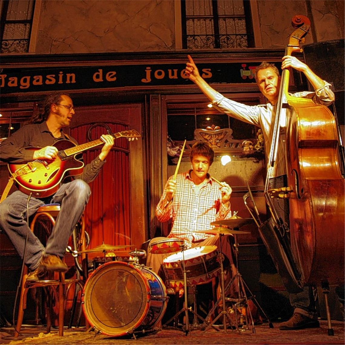 Bluesmusiker mit Leib und Seele.