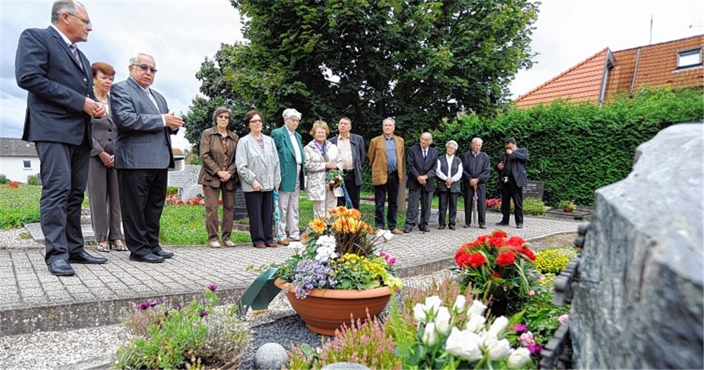 Blumen für Gottlob Frick