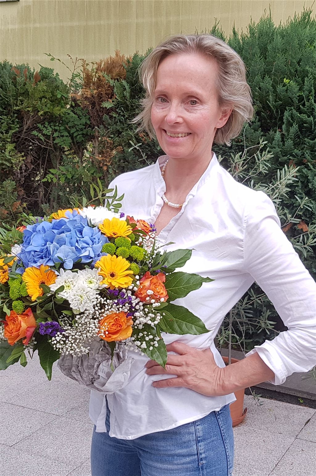Blumen für Sabine Zeitler. privat