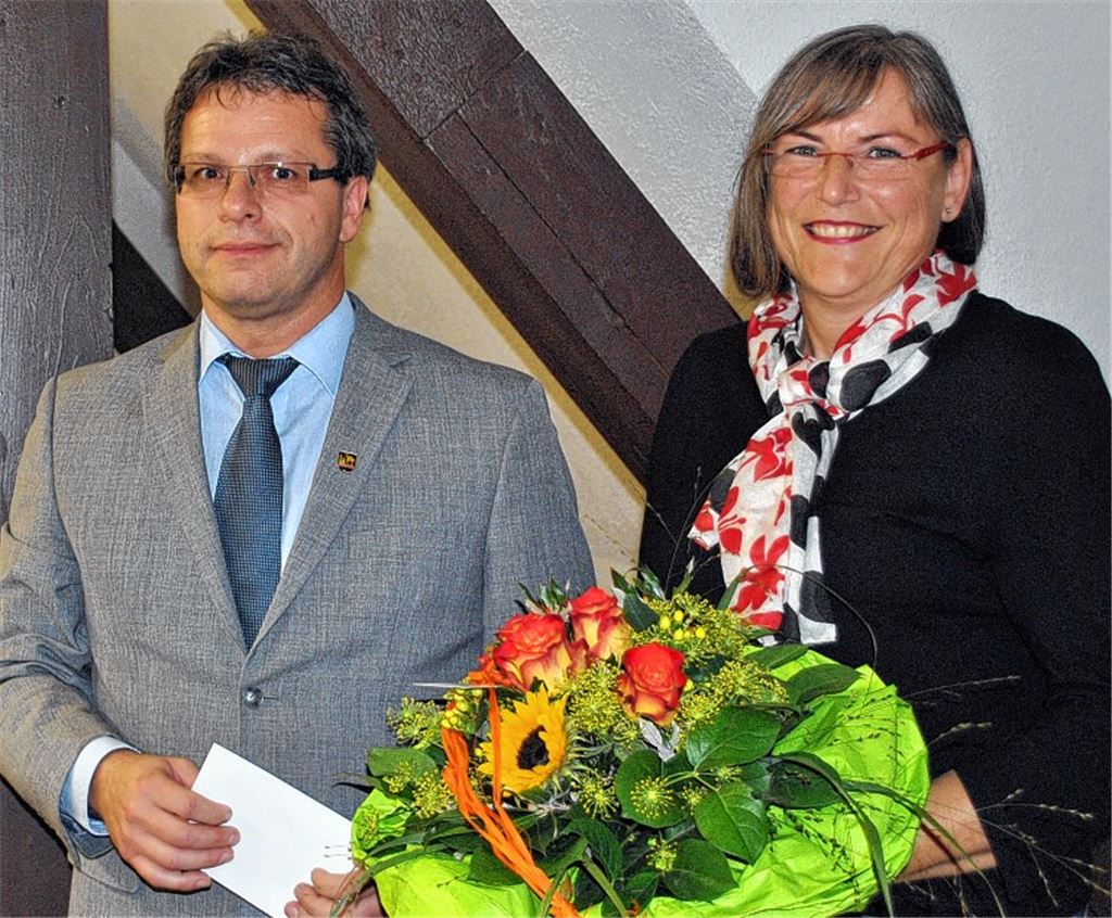 Blumen zum Jubiläum.