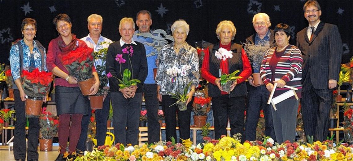 Blumenschmuckwettbewerbe als Tradition in Großglattbach: Das soll nun in der Gesamtstadt Mühlacker auch so werden.