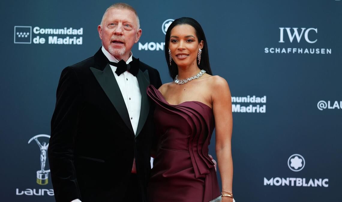 Boris Becker und seine Frau Lilian de Carvalho Monteiro.