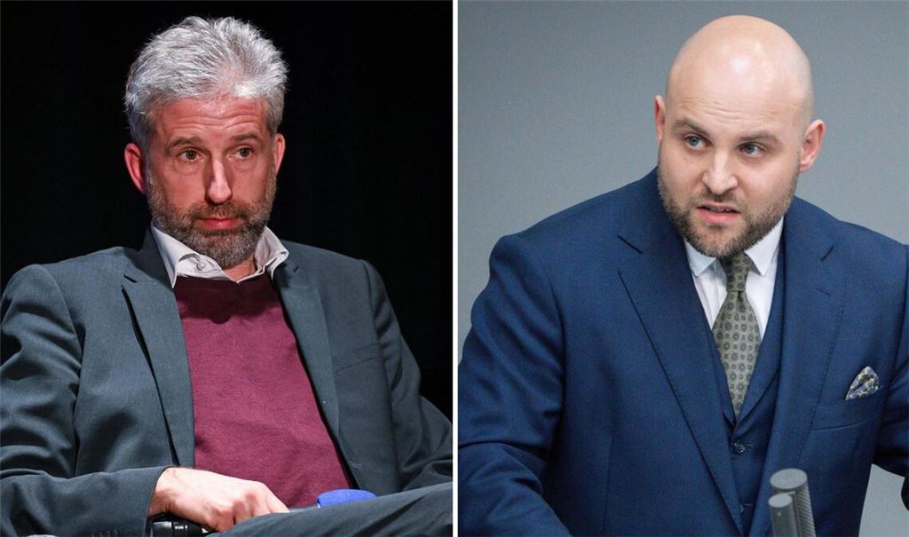 Boris Palmer (links) und Markus Frohnmaier werden am 5. September in Tübingen öffentlich über verschiedene politische Themen diskutieren.