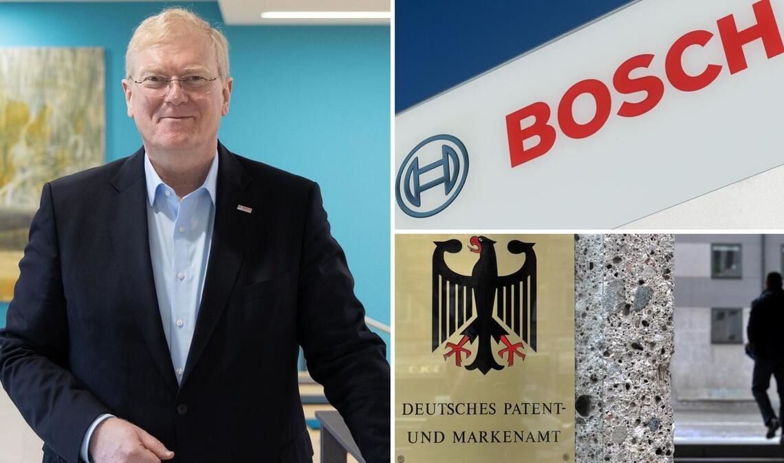 Bosch-Chef Stefan Hartung hat sich zu den neuen Patentzahlen geäußert.