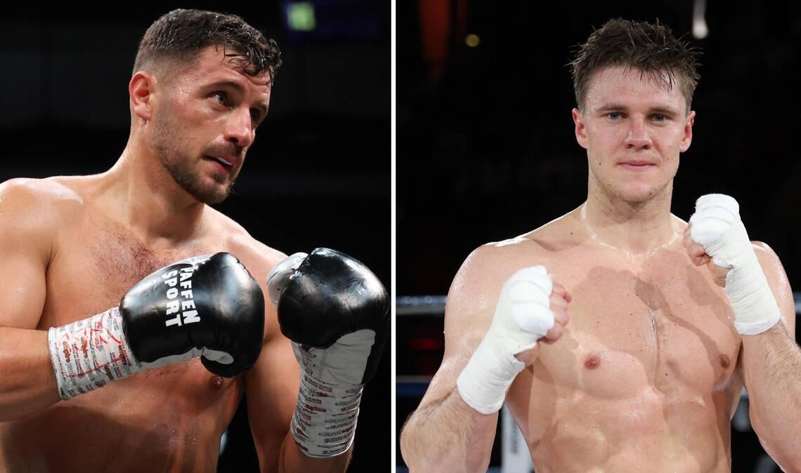 Boxen sich durch: Ardian Krasniqi (li.) und Simon Zachenhuber.