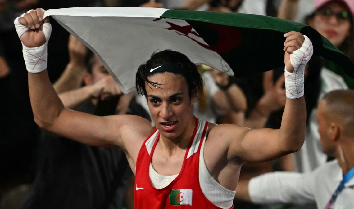 Boxerin Imane Khelif stand bei Olympia in Paris im Zentrum einer Geschlechterdebatte. (Archivbild)