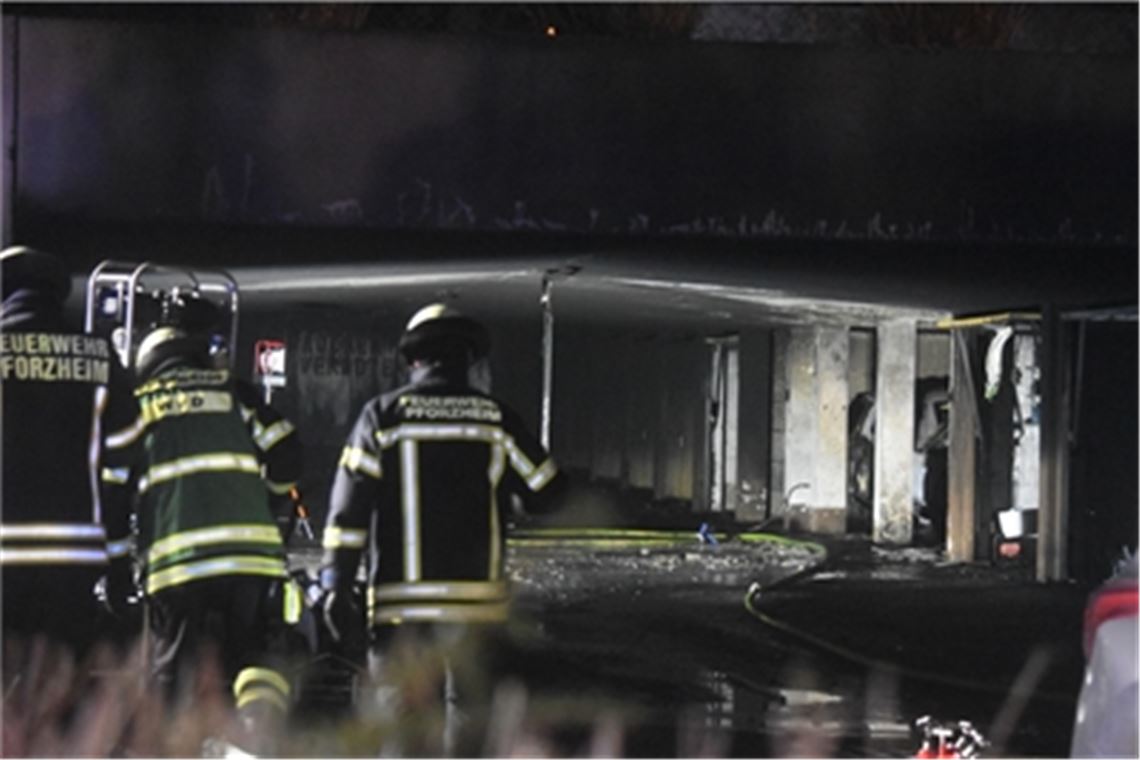 Brand in Pforzheimer Tiefgarage – Feuerteufel am Werk? Brand in Tiefgarage. Foto: Myroshnichenko