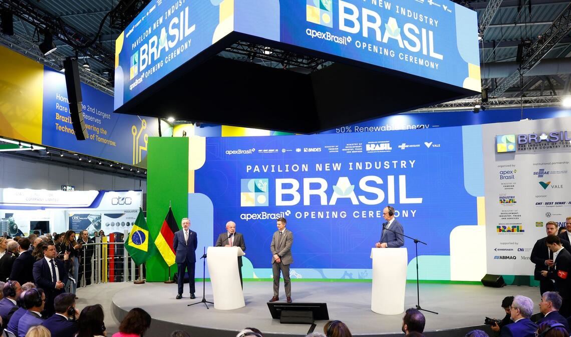 Brasilien ist in diesem Jahr Partnerland der Hannover Messe.