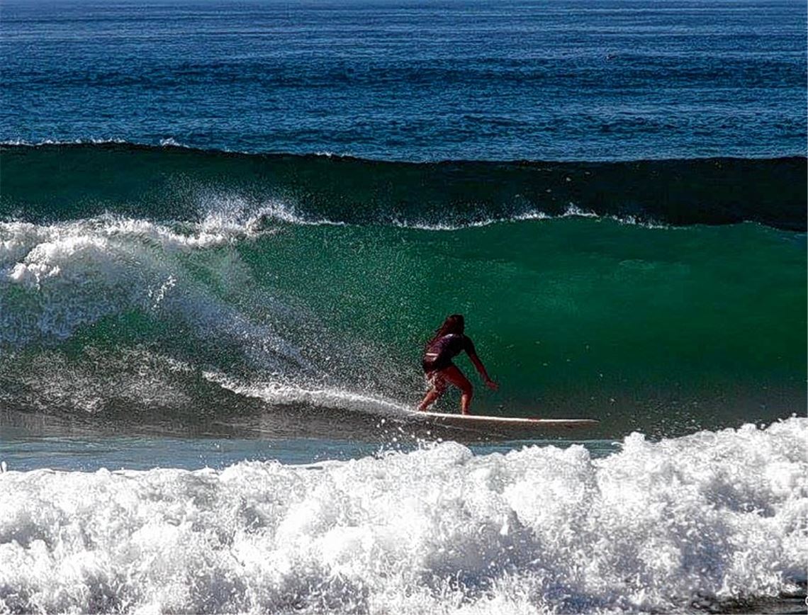Marie Theres Ott wird Deutsche Vizemeisterin im Surfen