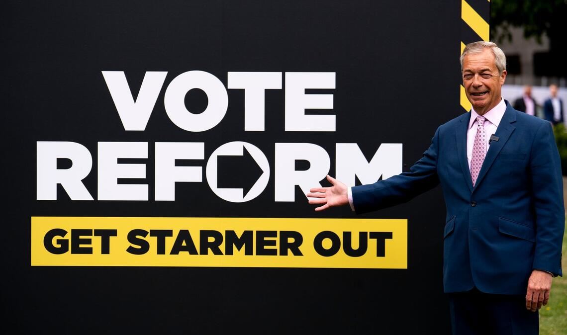 Brexit-Vorkämpfer Nigel Farage gibt sich siegessicher.