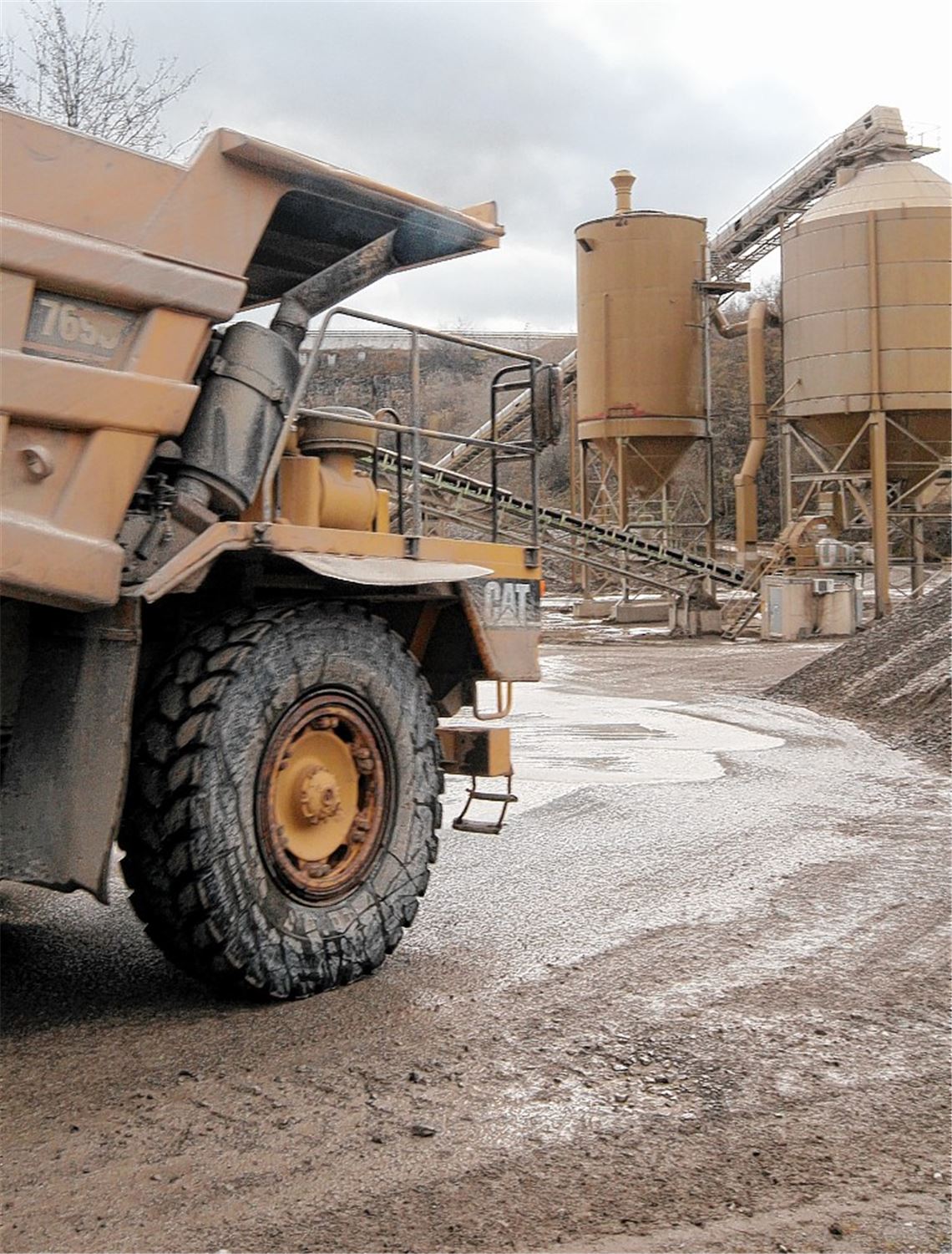 Brisantes Thema: Der Steinbruch der NSN in Enzberg würde gerne erweitern.