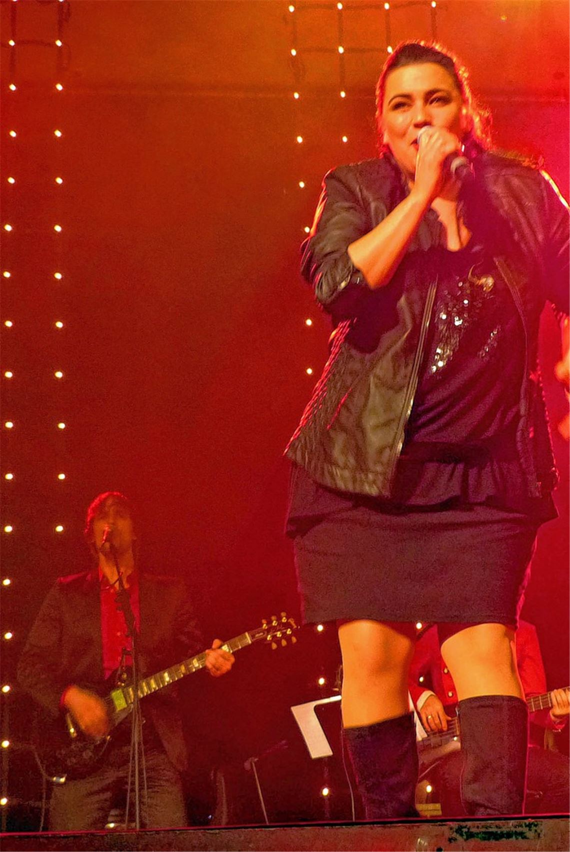 Britta Medeiros überzeugt mit stimmlicher Urgewalt.