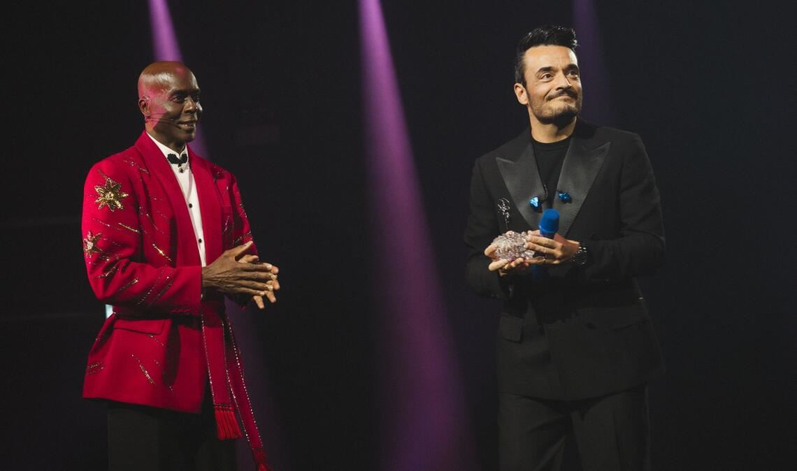 Bruce Darnell (links) und Giovanni Zarrella beim POLYTON 2026