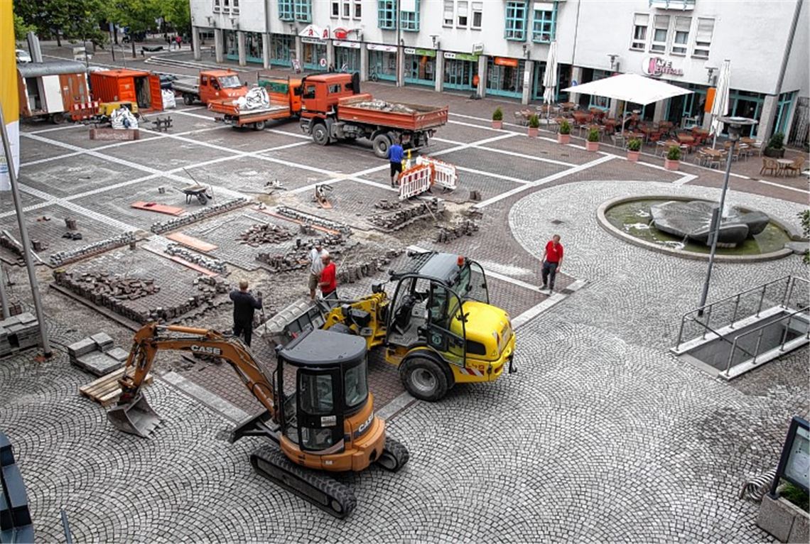 Brüchige Platten ersetzen