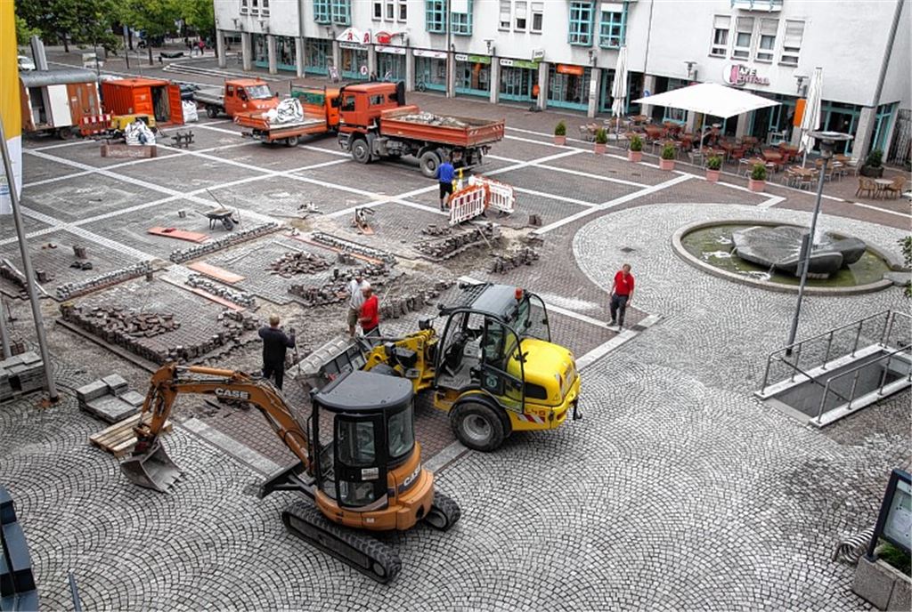 Brüchige Platten ersetzen